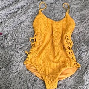 Billabong mesh swim suit